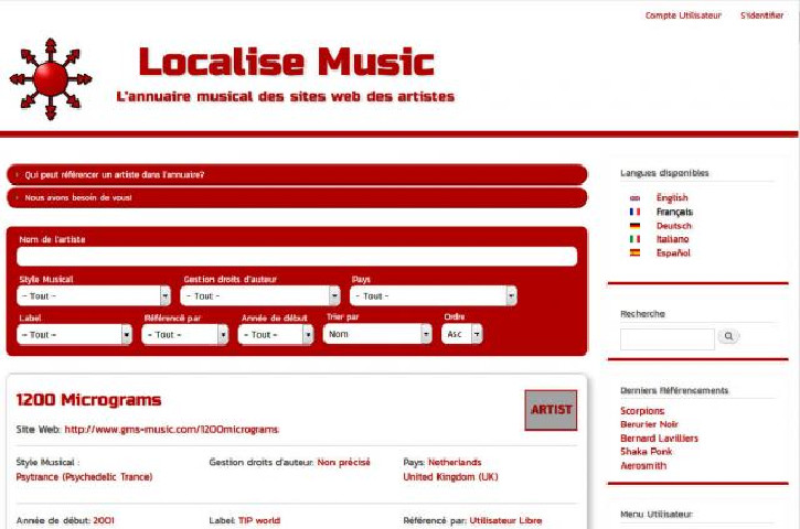 localisemusic.com